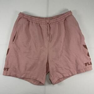 Playboy Pink Short With Logo on The Side Size Large